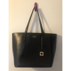 Small Black Spade Tote